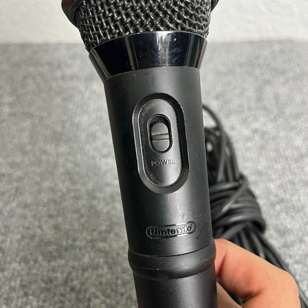 Nintendo Wii U Microphone WUP-021 Wired USB Tested and Working